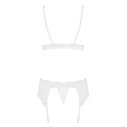 Obsessive Ensemble Fanya 3 pièces - Blanc